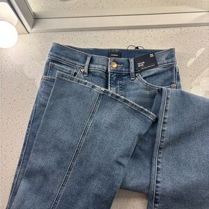 Express Women's Classic Blue Straight Leg Jeans